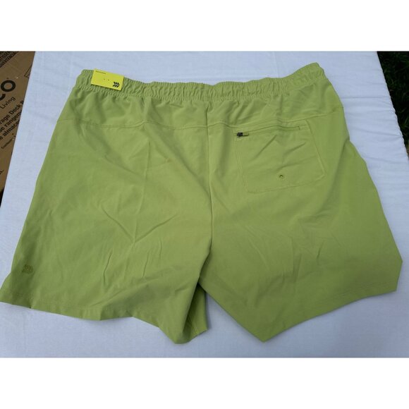 All in Motion Men's Hybrid Shorts 6", Arch Green, Size XXL, NWT - Picture 5 of 5